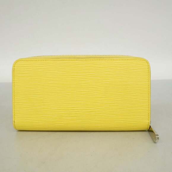 Louis Vuitton Epi Zippy Wallet M83040 Smiley Yellow Women's P2083959